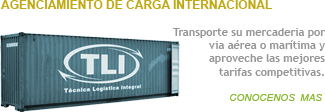 Agenciamiento de carga internacional